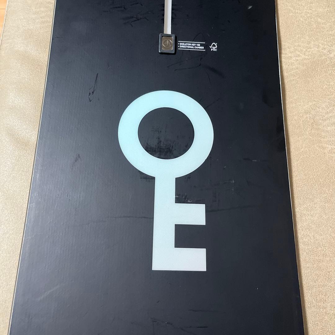 BURTON SKELETON KEY 158cm パウダー フリーライド
