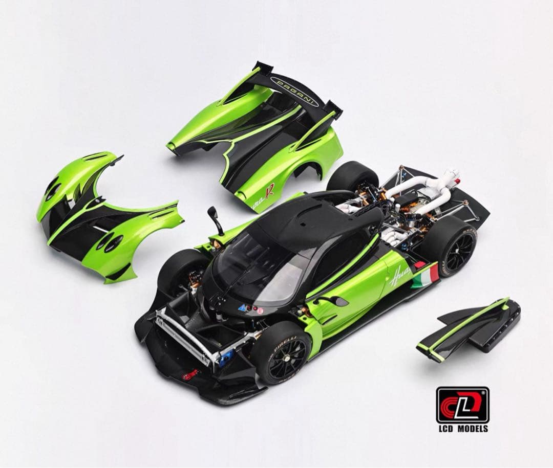 完売 入手困難 LCD モデル 1/18 パガーニ ウアイラ ミニカー 全開閉