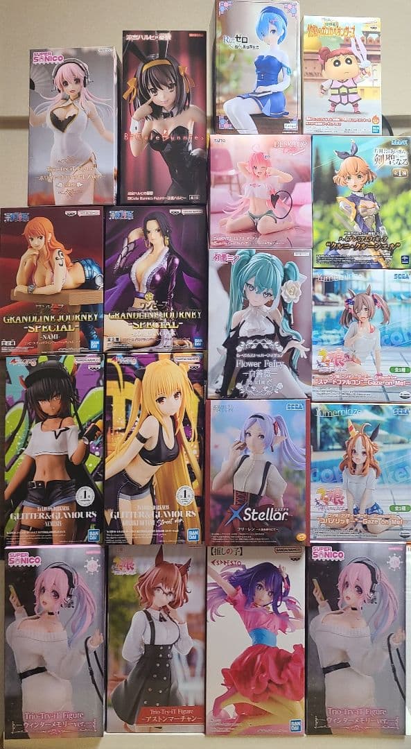 アミューズメント景品 美少女 フィギュア 18個セット