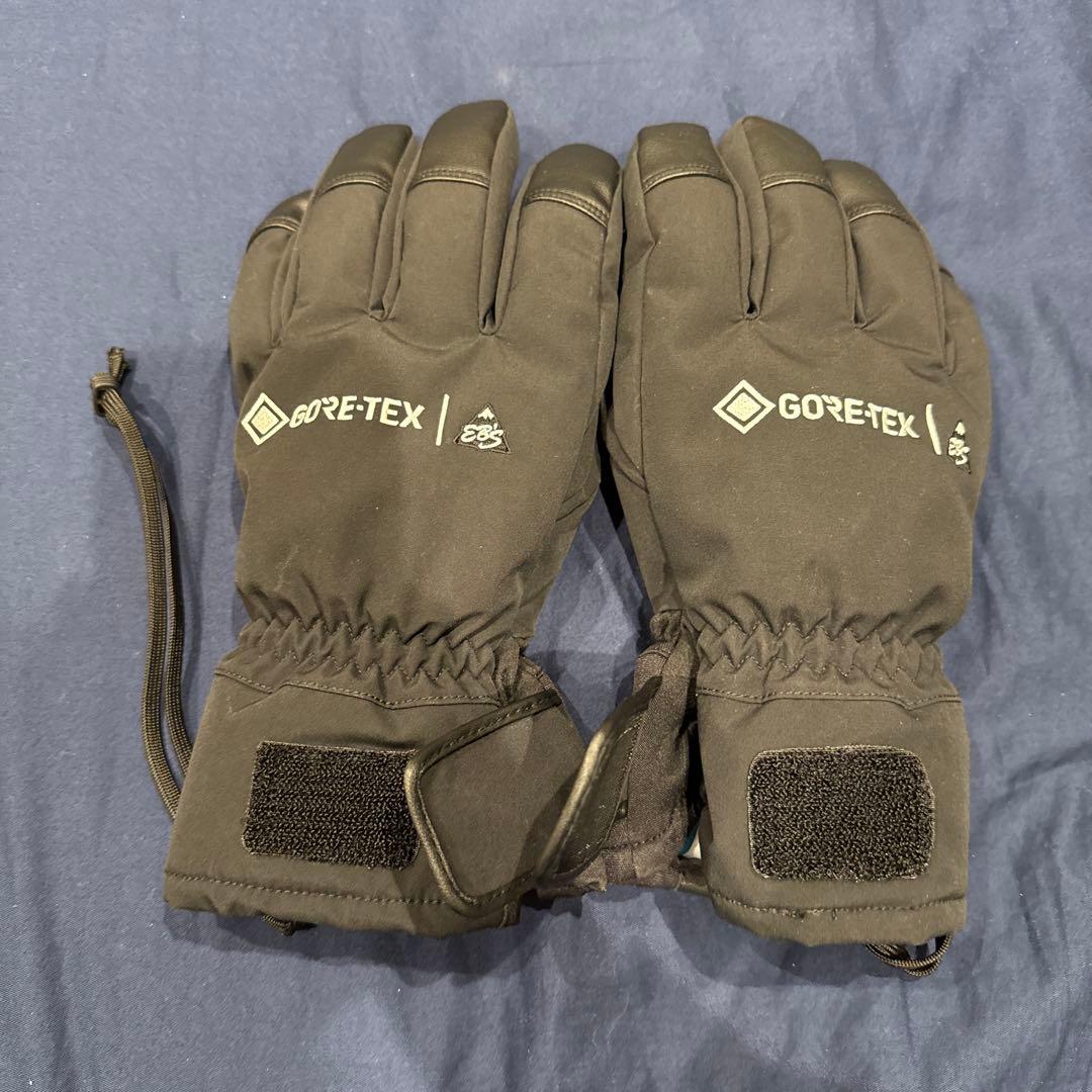 GORE-TEX 防水グローブ 5本指 ブラック