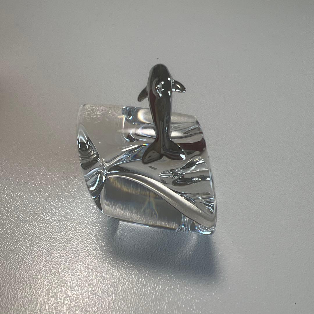 【レア品】Baccarat バカラ ペーパーウェイト 置物