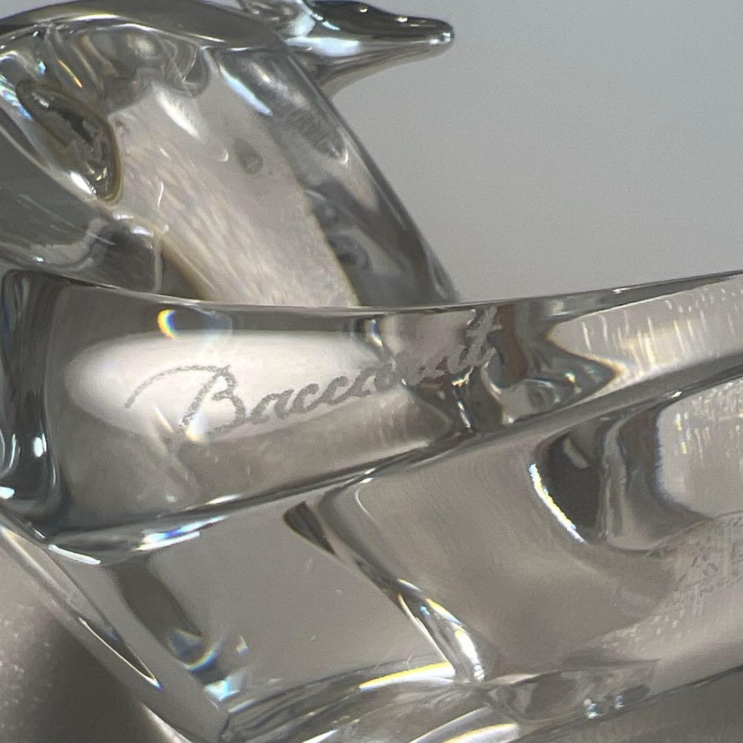 【レア品】Baccarat バカラ ペーパーウェイト 置物