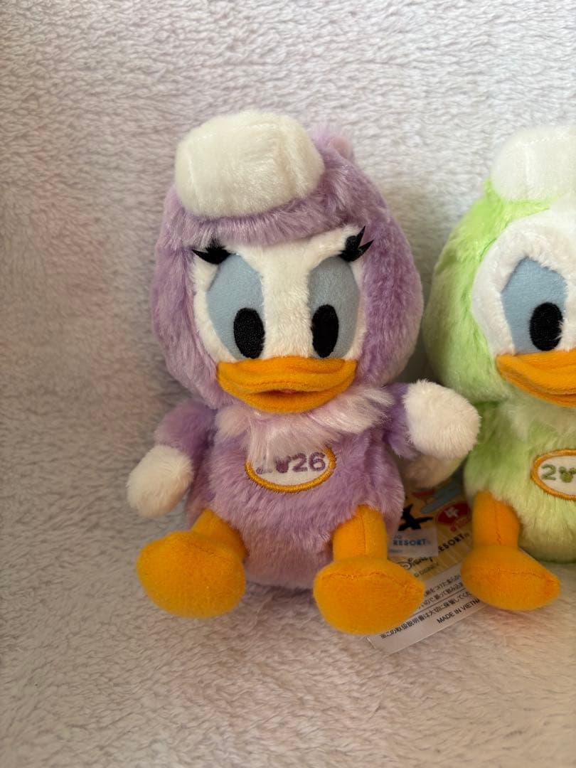 【新品】2026干支ぬいぐるみバッジ　ミッキー&ミニー&ドナルド&デイジー