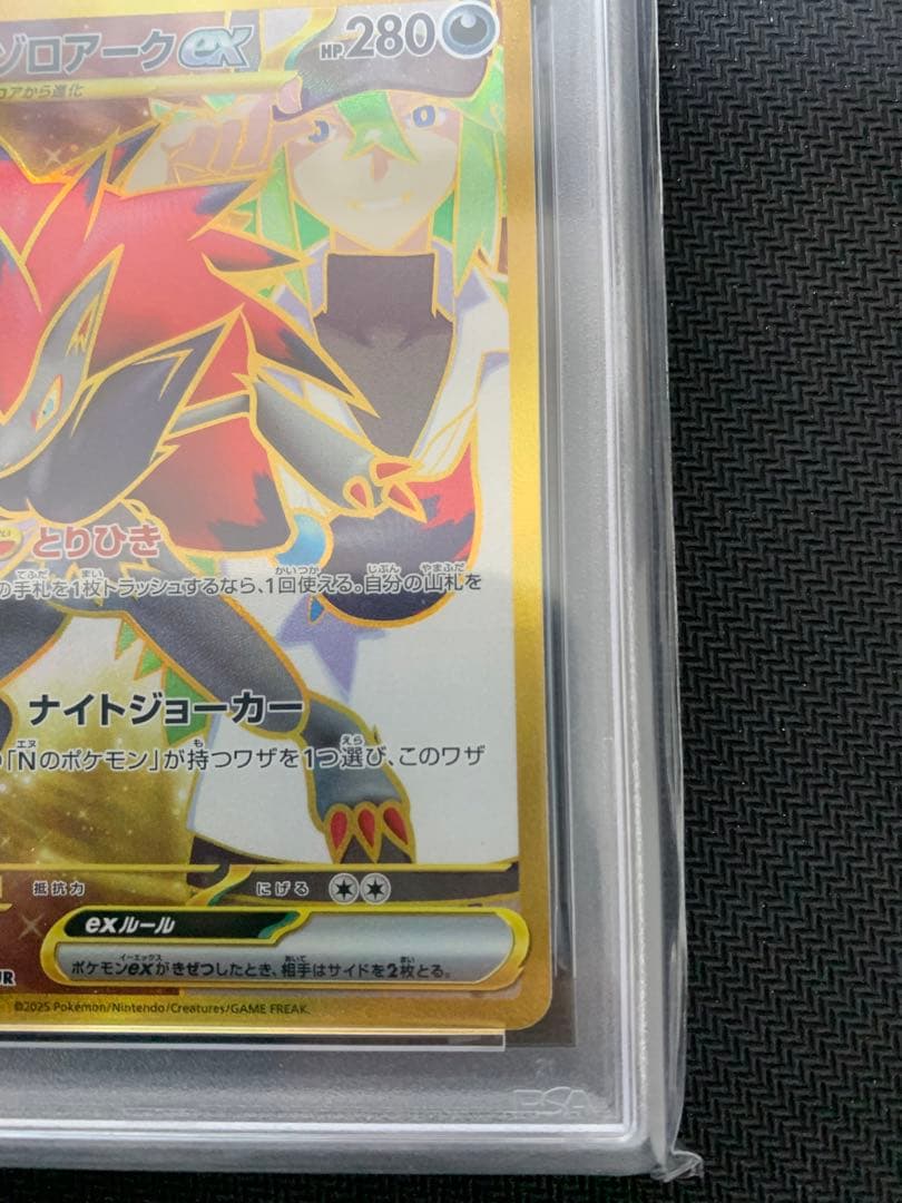 紅*茶様 Nのゾロアークex UR PSA10 エラー