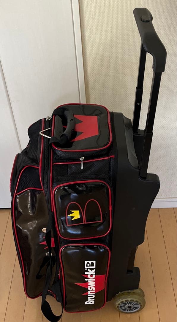 Brunswick（ブランズウィック）　3個用ローラーバッグ　ボーリング