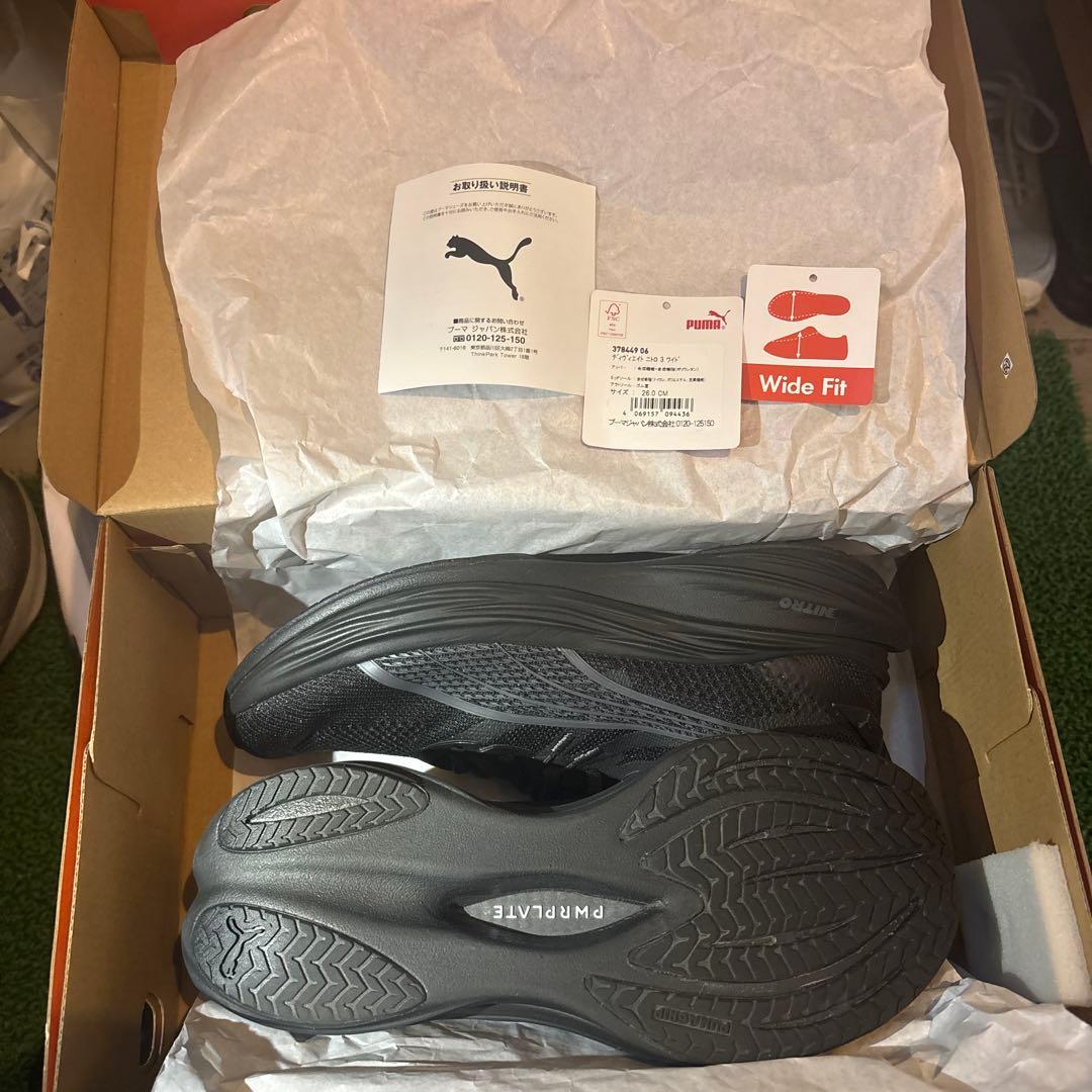 PUMA デヴィエイトニトロ3 ワイド 26.0cm