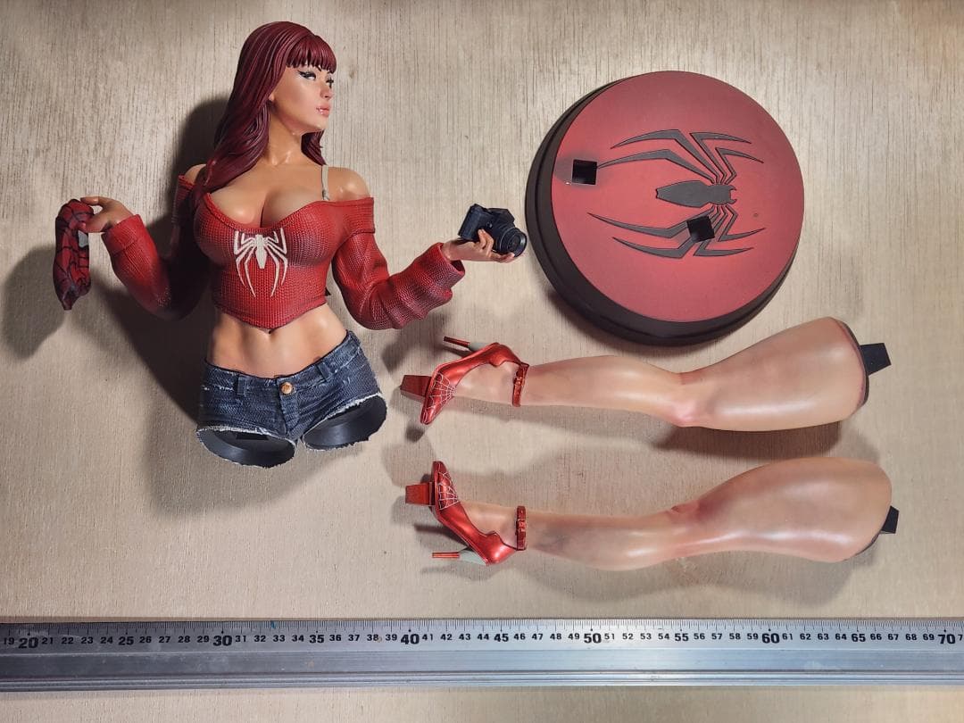 メリージェーン 1/4ガレージキット塗装済み完成品