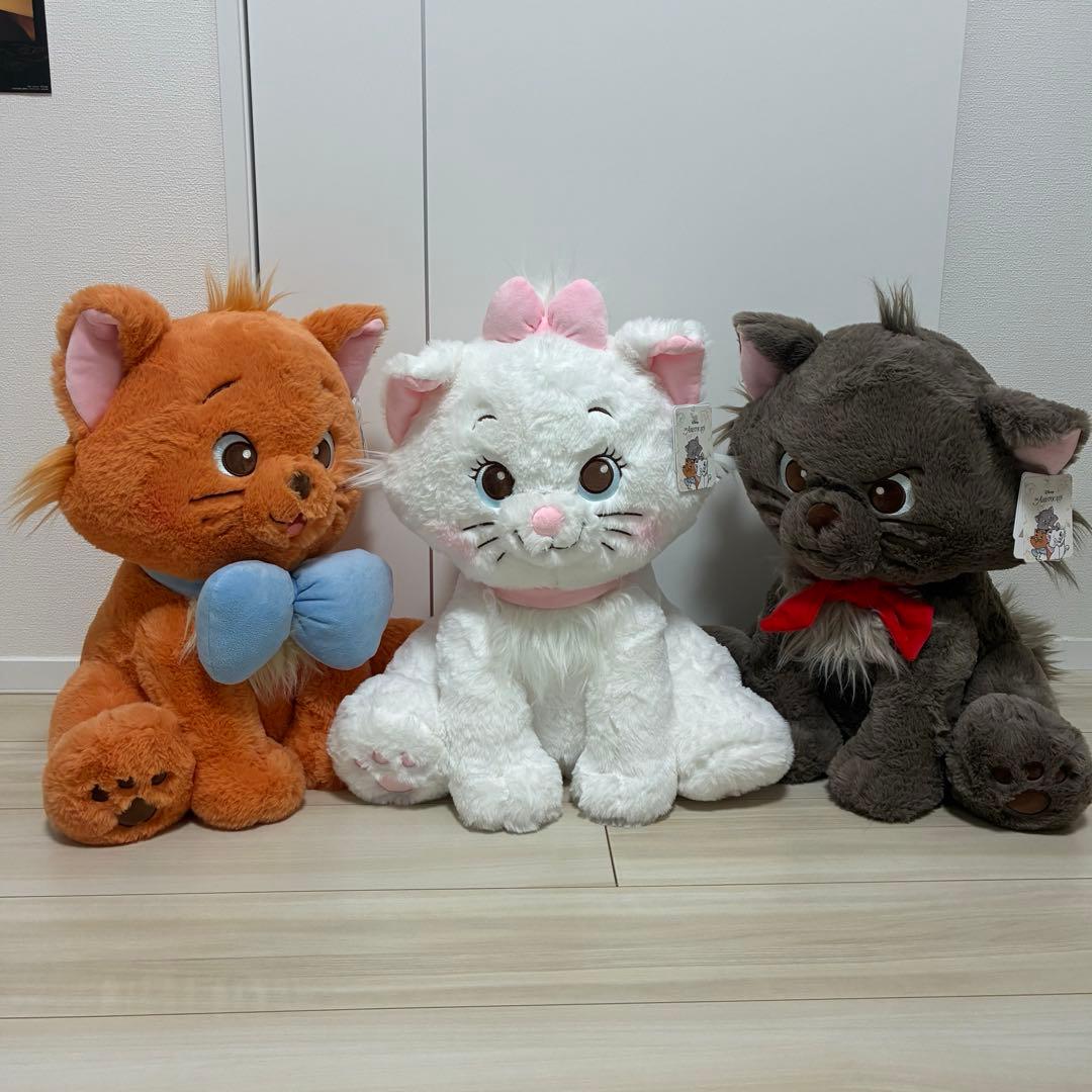 おしゃれキャット　コストコ　ブランケット入り　50cm ぬいぐるみ　3体セット