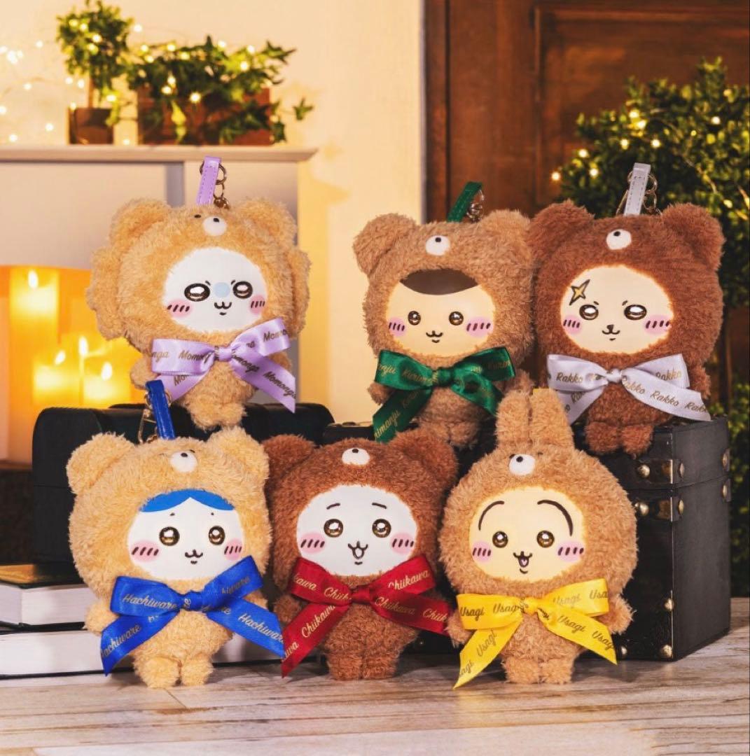 【新品未使用】ちいかわ　kiramekko テディベア　コンプリートボックス