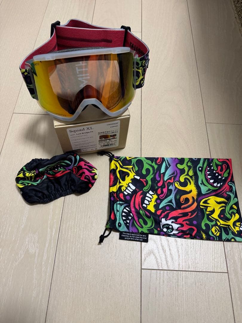 smith スノーゴーグル　24/25 SMITH SQUAD XL