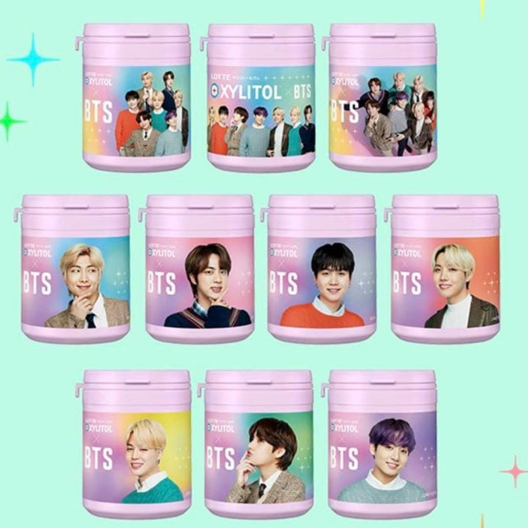 BTS キシリトールガムボトル 全10種類