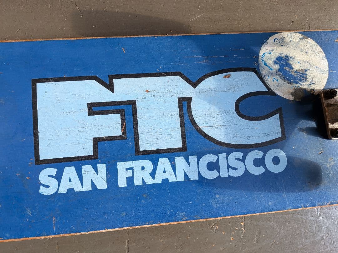 90年代 サンフランシスコ FTC ウッドスケートボード ビンテージ