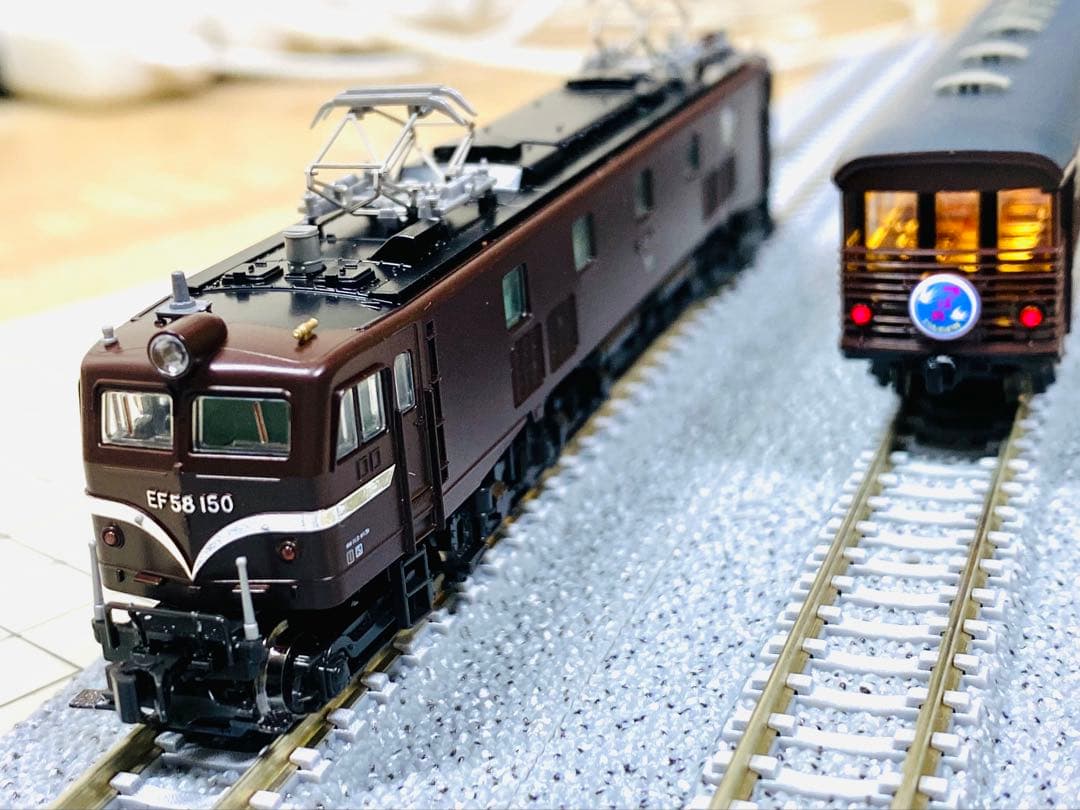 KATO EF58 150 + マイテ49（Assy組）2両セット