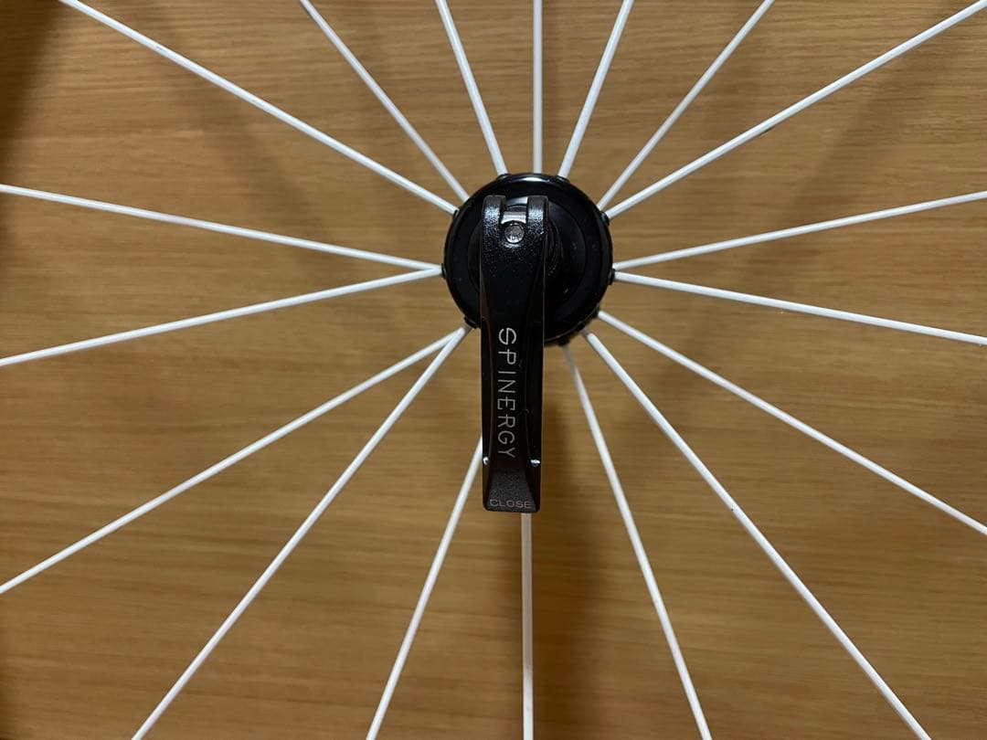 SPINERGY ホイール　チューブラータイヤ 前後セット