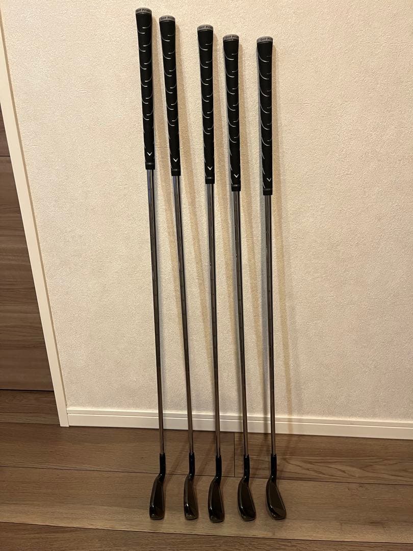 【美品】キャロウェイBIG BERTHA2023アイアン5本 950GH neo