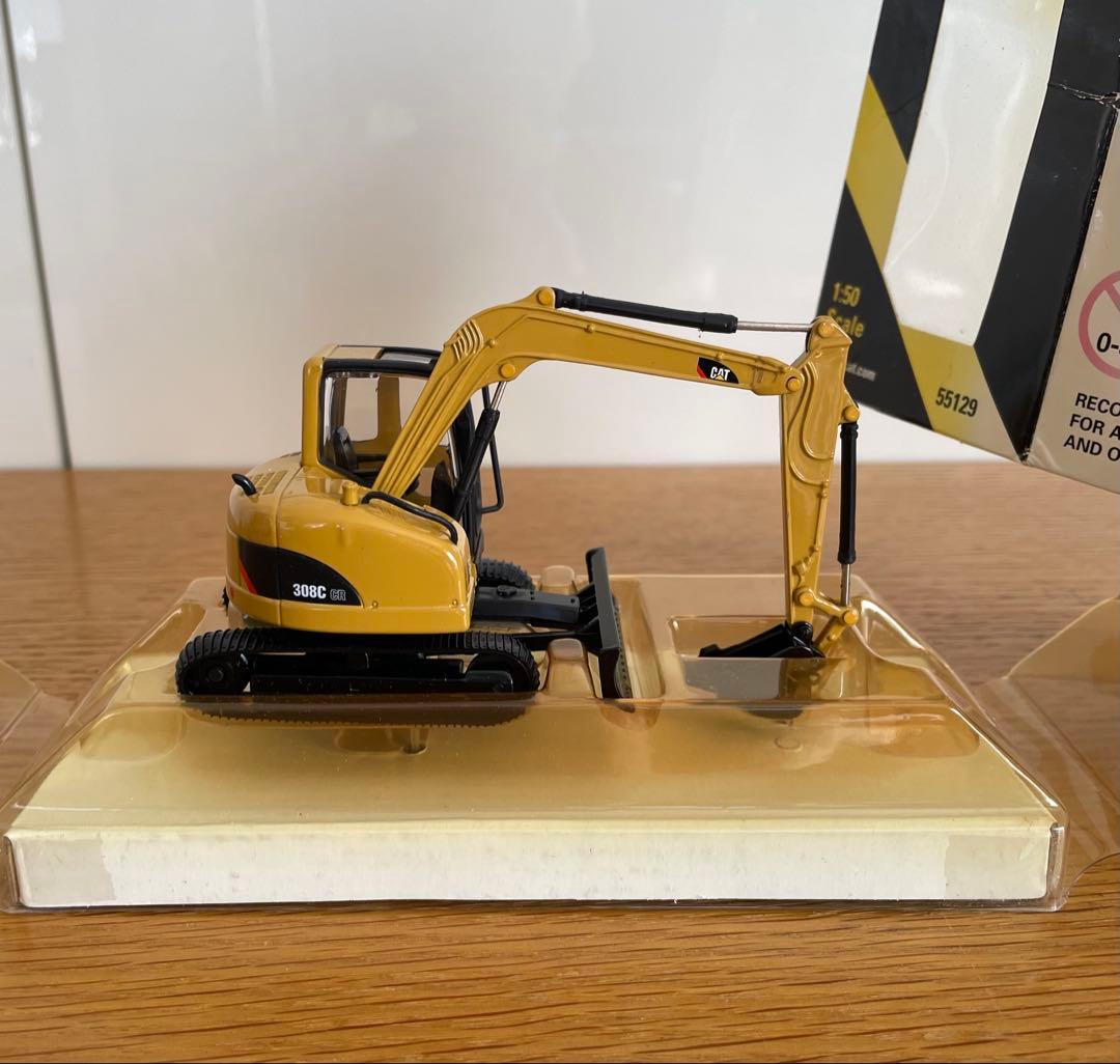 CAT 308C CR 油圧ショベル 1:50 スケールモデル