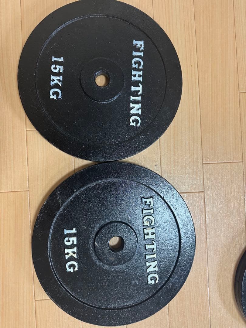 FIGHTING 15KG ダンベルプレート