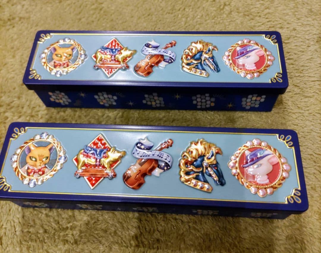 耳をすませばビジュー缶（缶のみ２個）　　　　ジブリパークにて購入品
