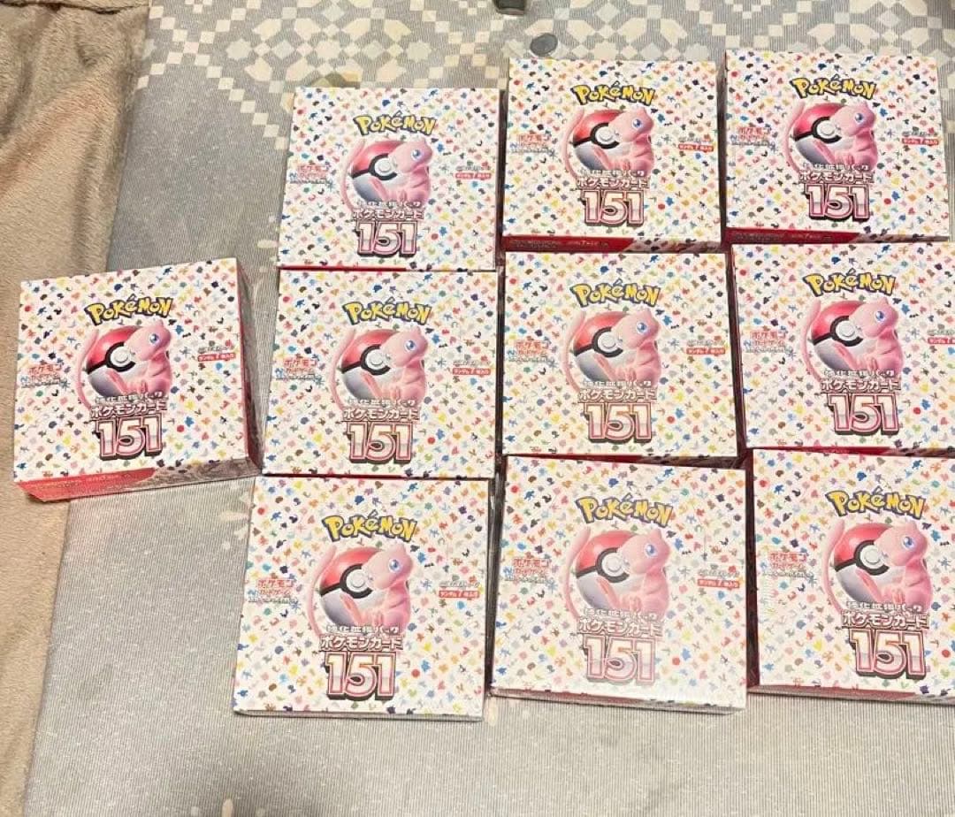 スカーレット＆バイオレット ポケモンカード151 box ポケカシュリンク付き