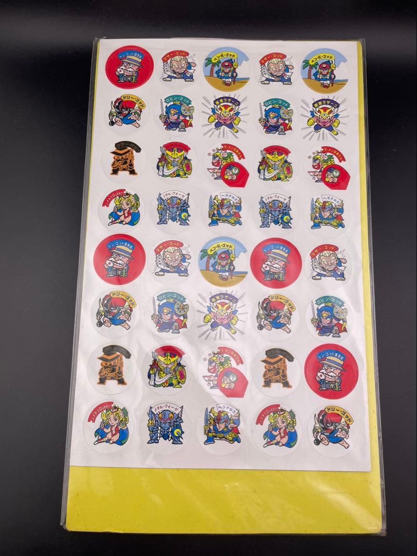 【未開封品】ビックリマン　レスラー軍団マグネットワッペン　当時物