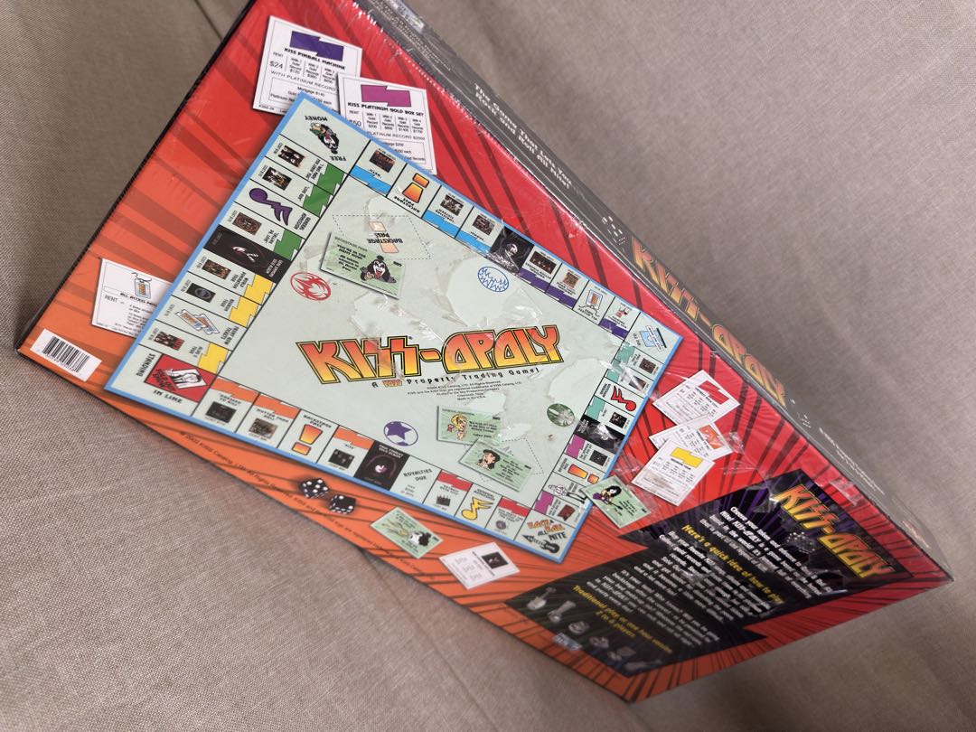 KISS-OPOLY キッス オポリー ボードゲーム KISS 希少 モノポリー