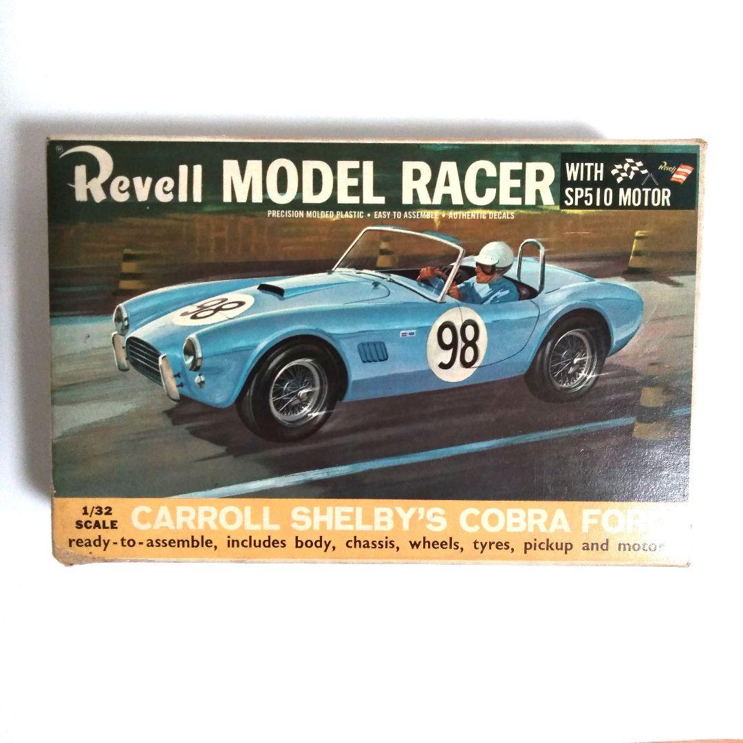 ［レア］60年代レベル1/32コブラ　フォードスロットカー組み立てキット