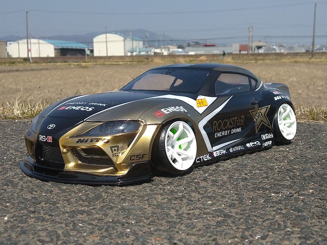 アディクション　A90スープラ　ハイグレード　製作済ラジコンボディ