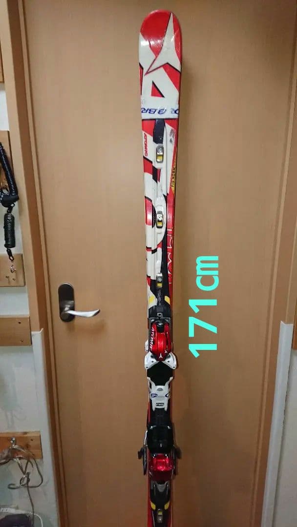 ATOMIC 171cm調整範囲約260～340mm RedsterGSスキー板