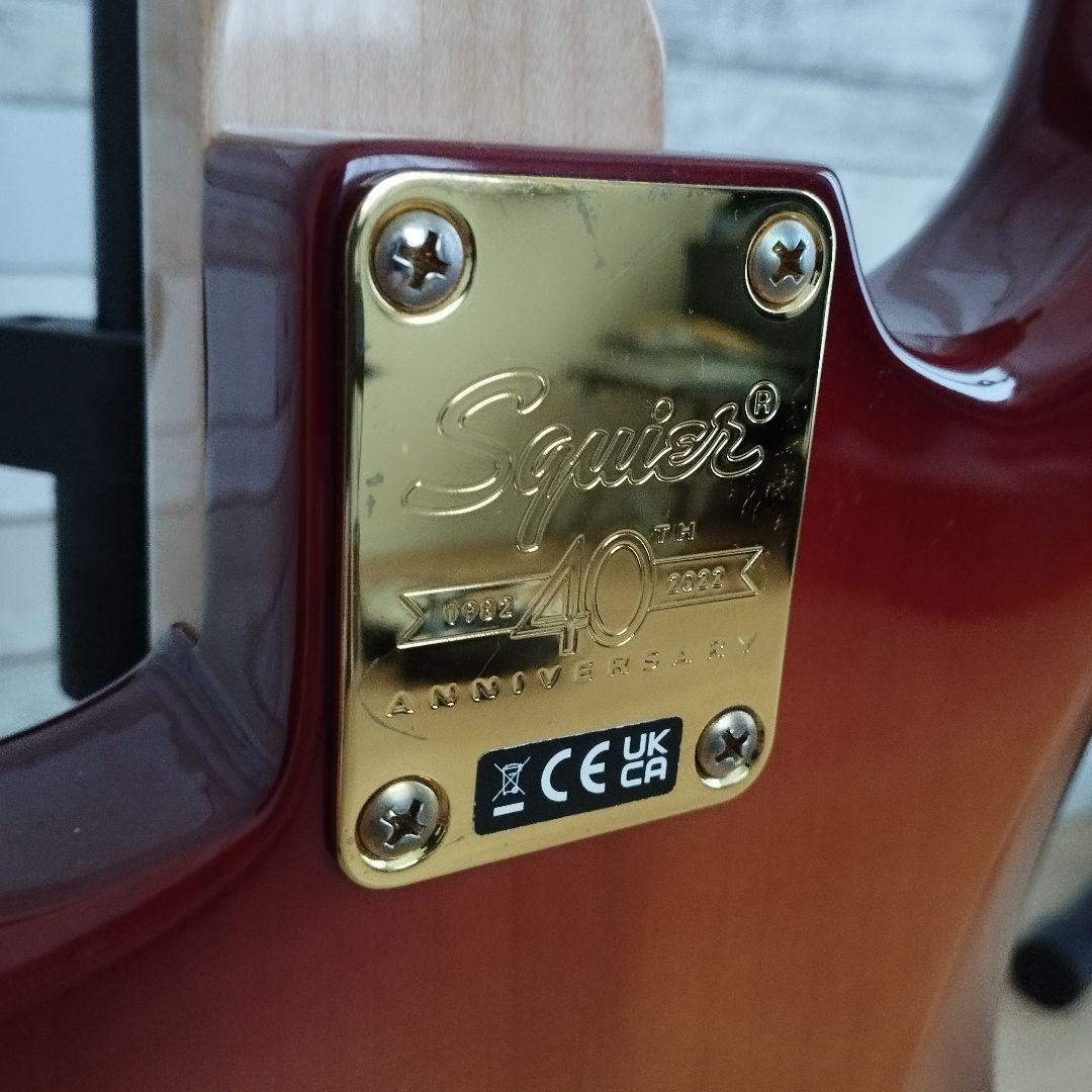 b*u様 Squier 40th Anniversary Stratocaste