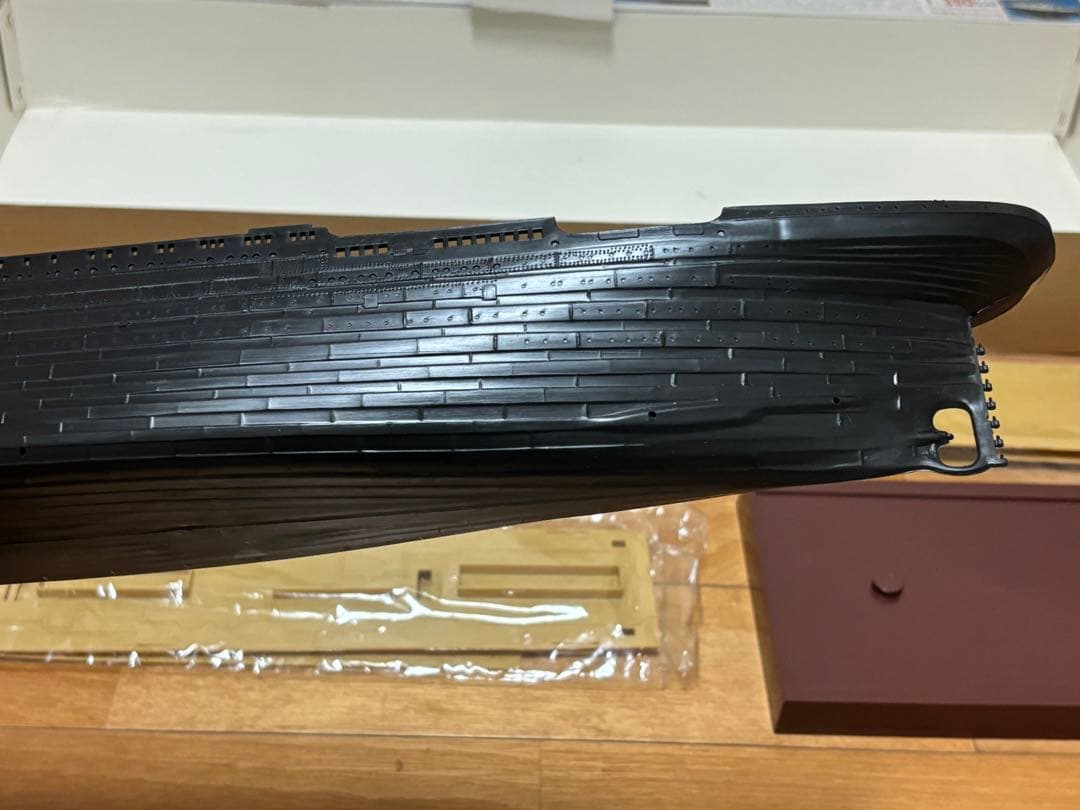 グンゼ産業 1/350 R.M.S. タイタニック 未組立 プラモデル 絶版