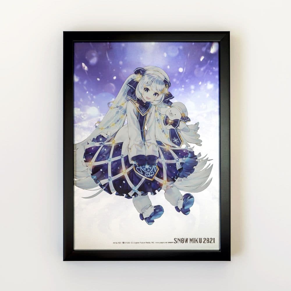 雪ミク  MIKU 2021 B4パブミラー 初音ミク KEI