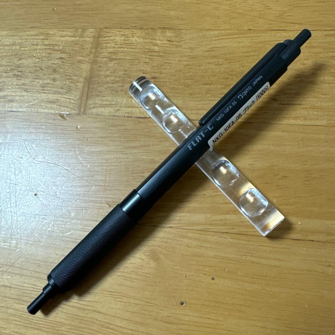 新品 廃盤 OHTO オート FLAT-C フラットシー ボールペン ブラック