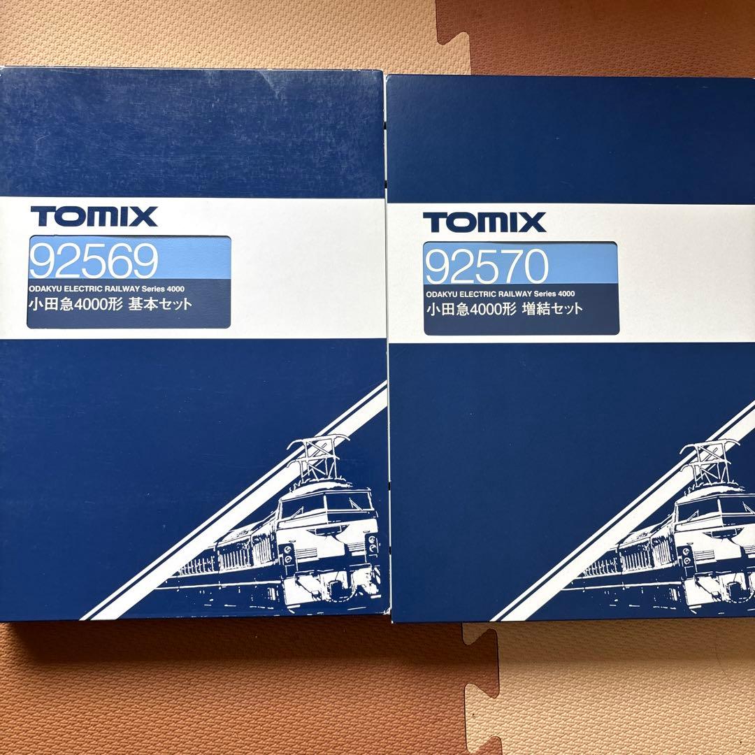 nゲージ tomix 92569 92570 小田急4000形　基本　増結