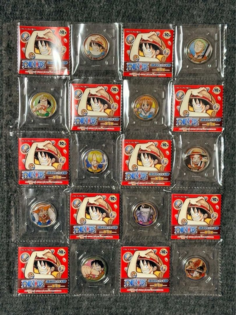 ONE PIECE コレクションメダル 第一弾 コンプリート まとめ売り