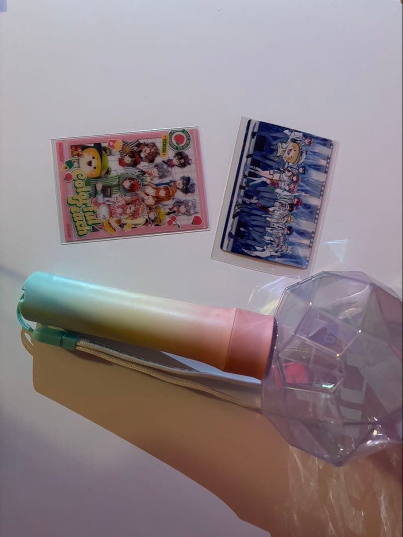 カラフルピーチ　ペンライト　トレーディングカード