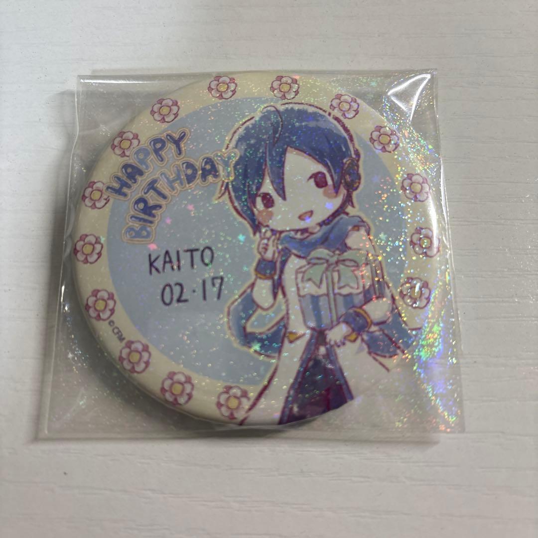 KAITO 缶バッジ　グラフアート　GraffArt 初音ミク