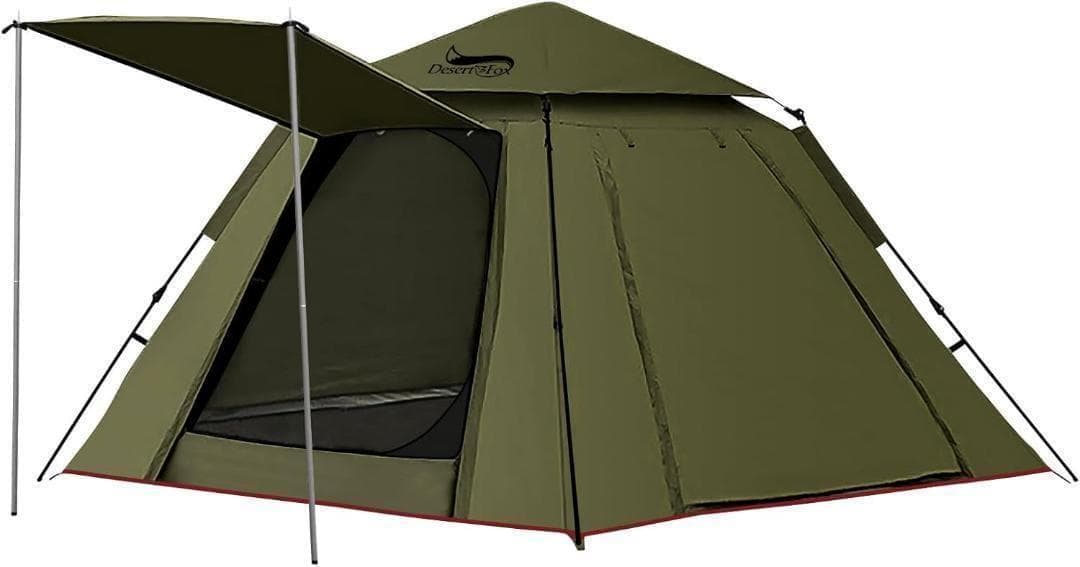 【M3075-101-74】テント ワンタッチ 3-4人用　4000mm耐水圧