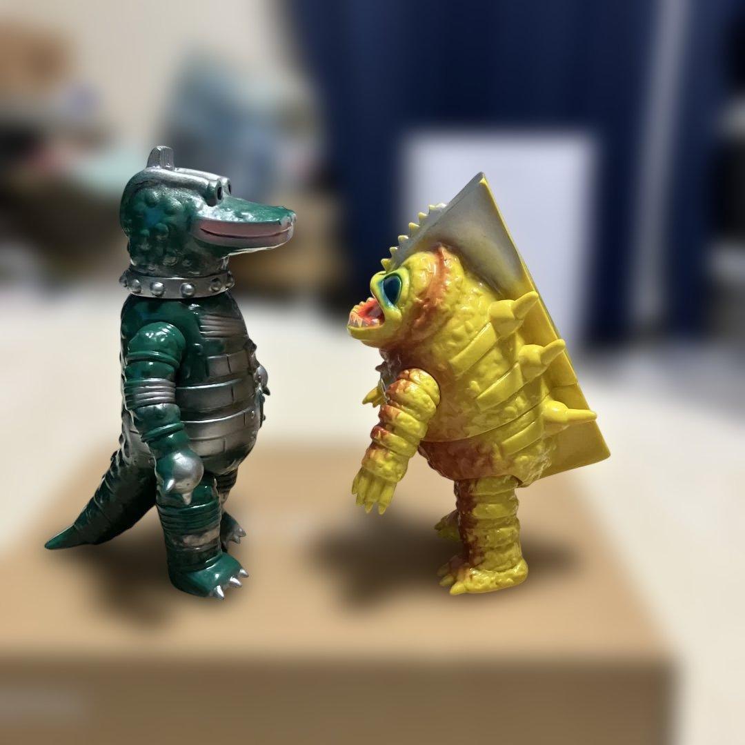 キャプテンウルトラ　ビニパラベビー　バクトン 1999&改造バンデラー2000
