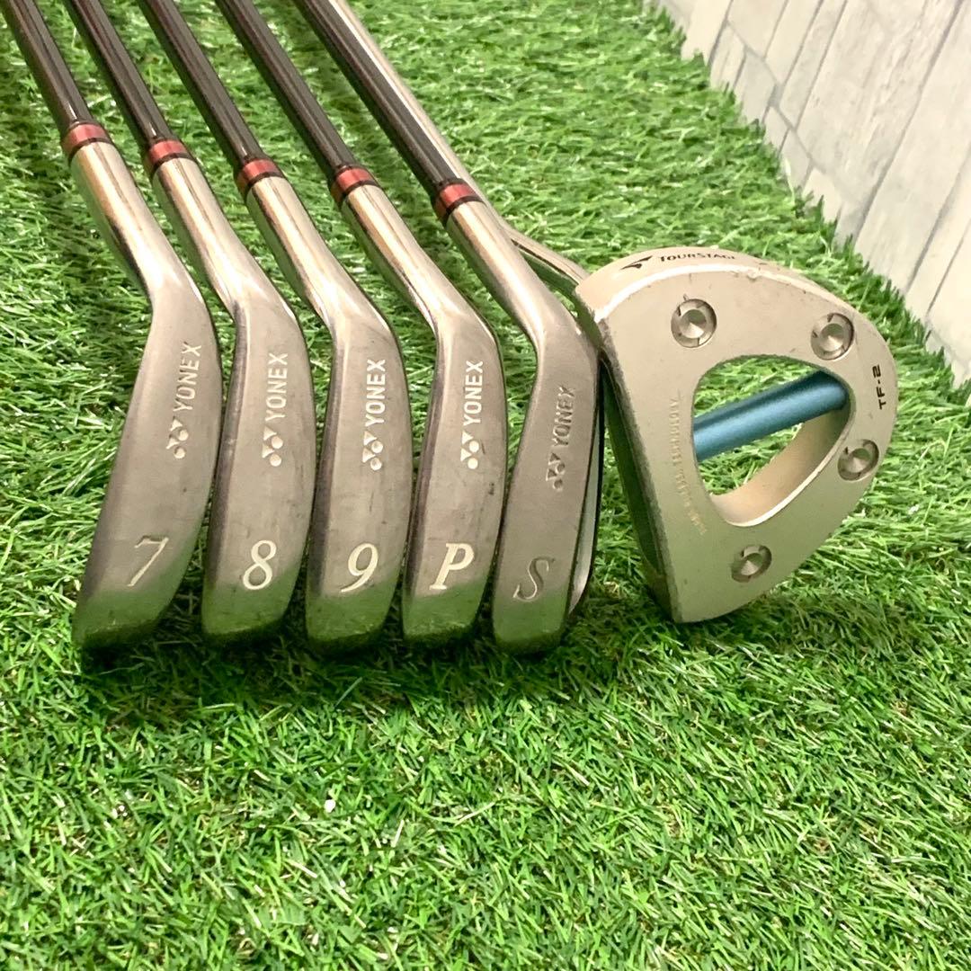 希少ミニー＆SRIXONバッグ付 ブリヂストン PHYZ レディースゴルフセット