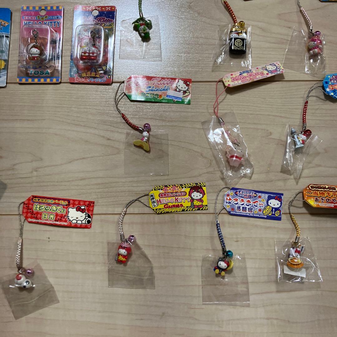 ［新品］ご当地キティ　ストラップ　ボールペン　シャープペン　セット
