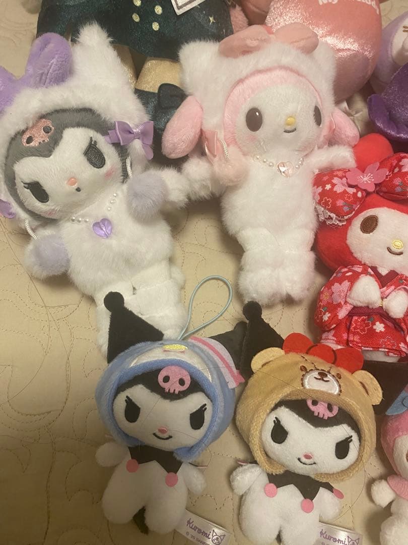 サンリオ　マイメロディ　クロミ　ぬいぐるみセット