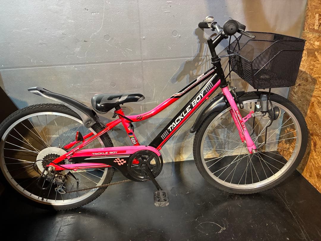I1【大阪堺市/取引】中古子ども自転車 TACKLEBOY 24インチ