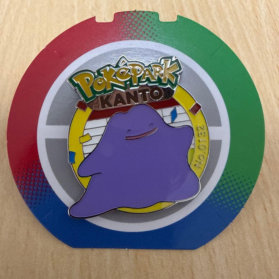 ポケパーク カントー メタモン　ピンバッジ ピンズ