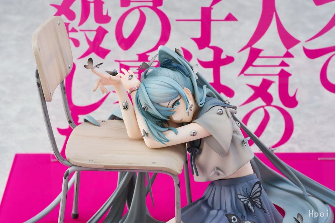 わ*こ様 ガレージキット 塗装済 完成品 初音ミク 蝶の少女　ホビラン29