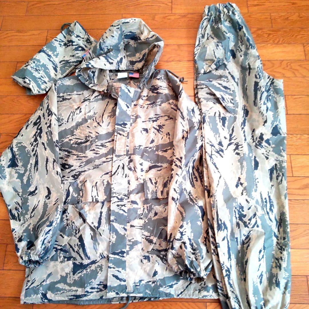 米空軍実物/レインジャケット、セットアップ.SIZE/Medium-新品未使用