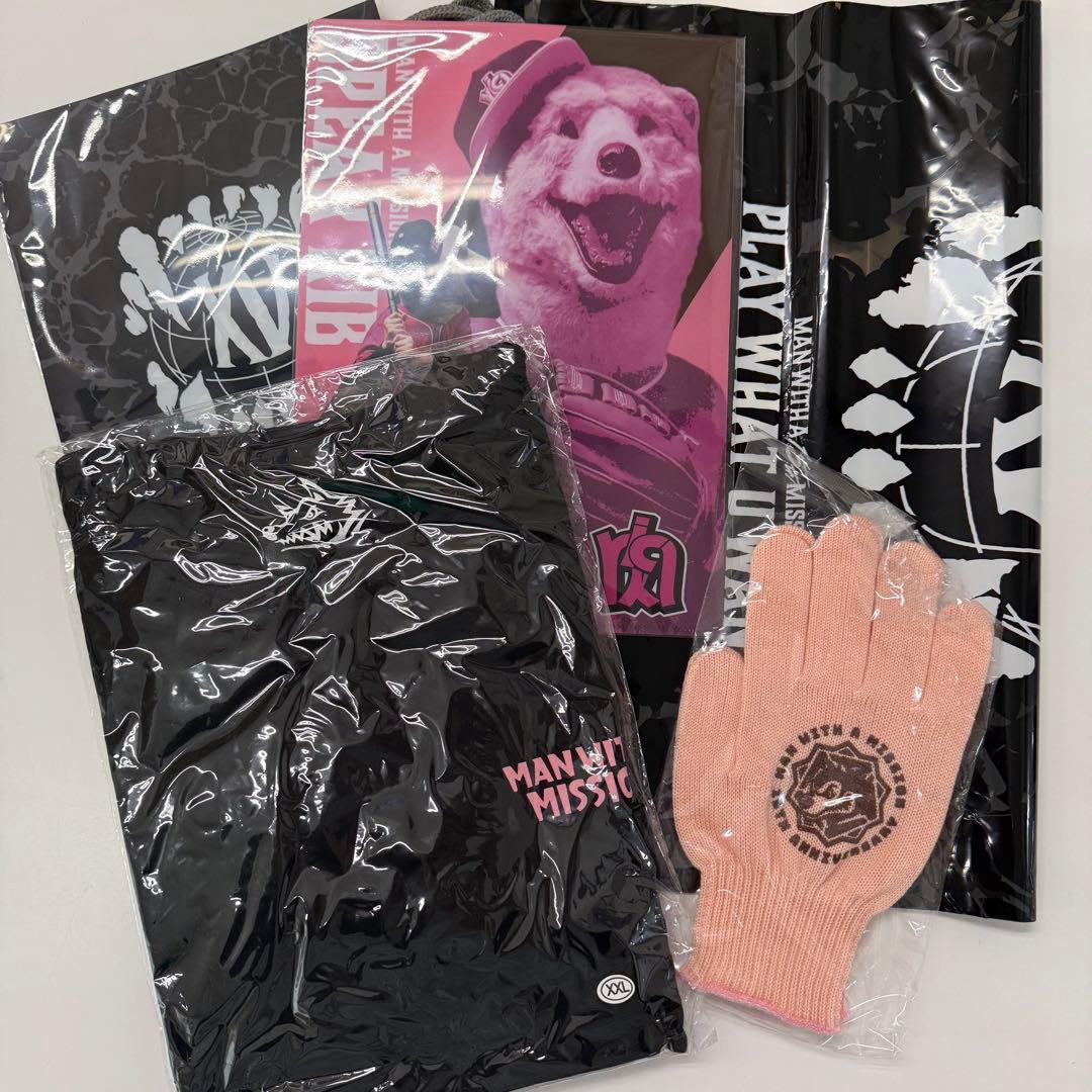 MAN WITH A MISSION マンウィズ ロンT セット XXL