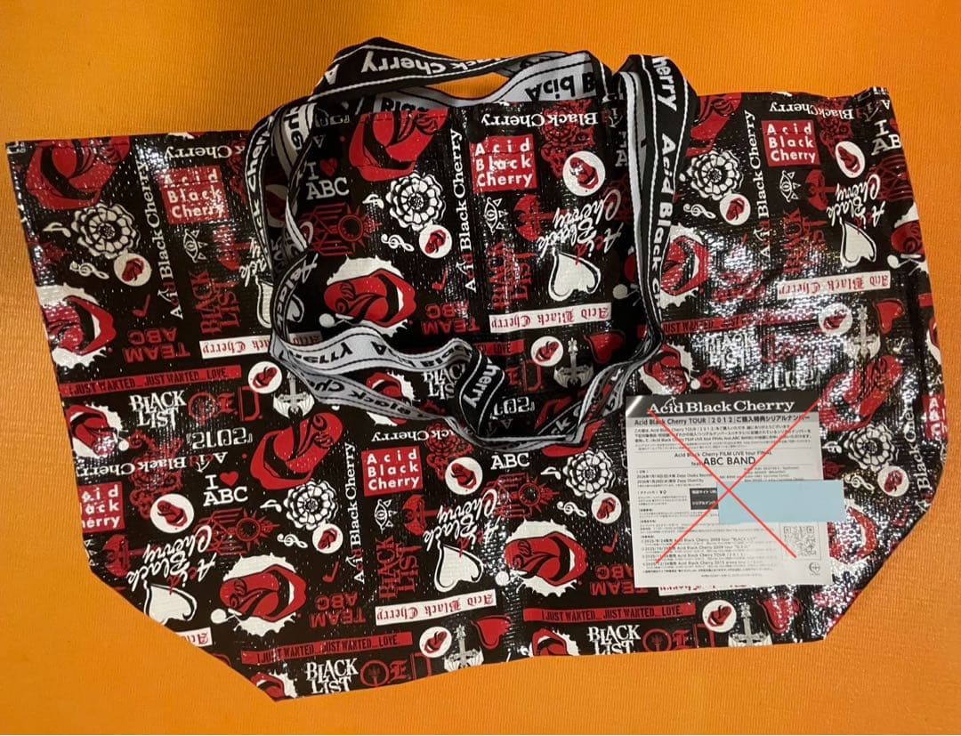 【❤︎Acid black Cherry❤︎Tシャツ&バッグセット シリアルなし】