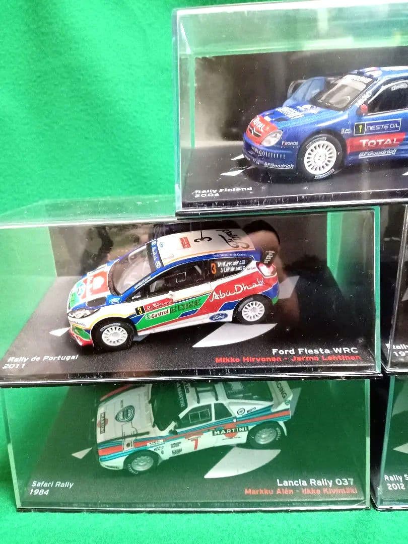1/43 ラリーミニカーセット 5台