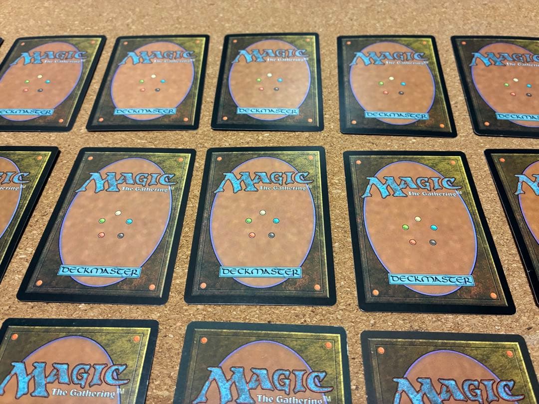 mtg ギャザ21枚セット/鉄びし、赤霊破、水流破、動く死体など　レア(R)多め