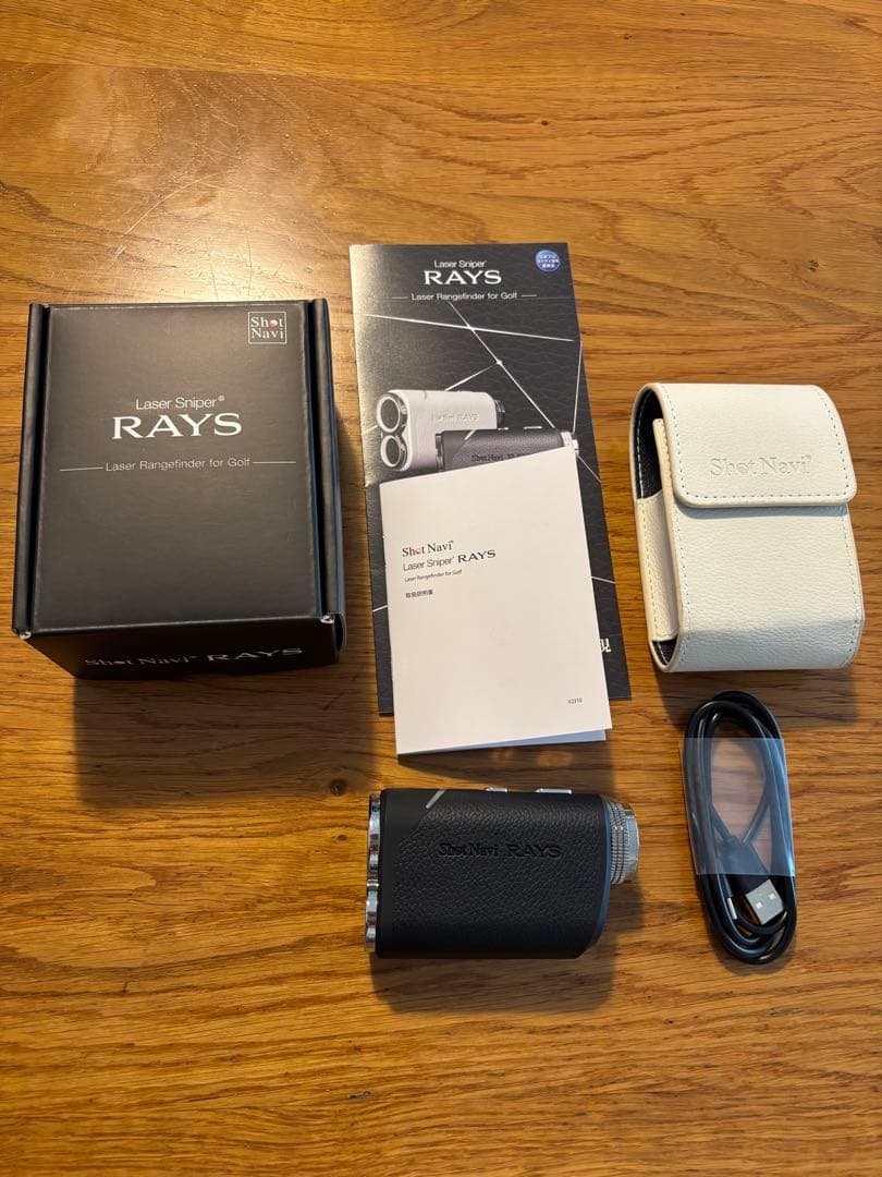 超美品！Shot Navi Laser Sniper RAYS ゴルフ用距離計